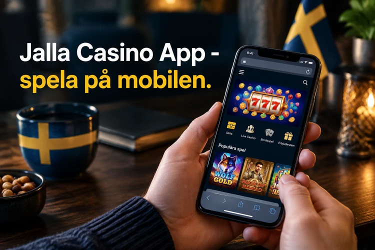 App Jalla Casino - spela på mobilen