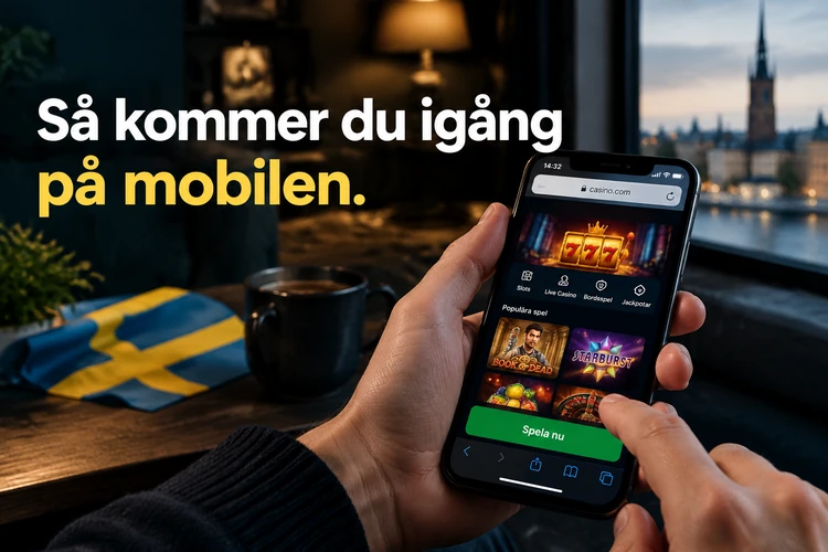 Så kommer du igång på mobilen