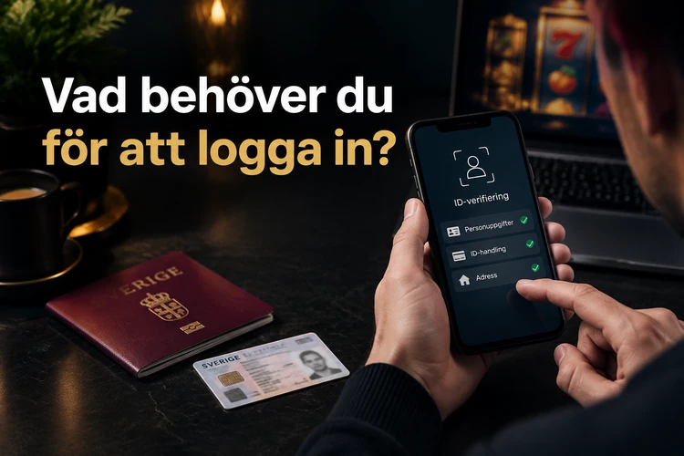 Vad behöver du för att logga in?
